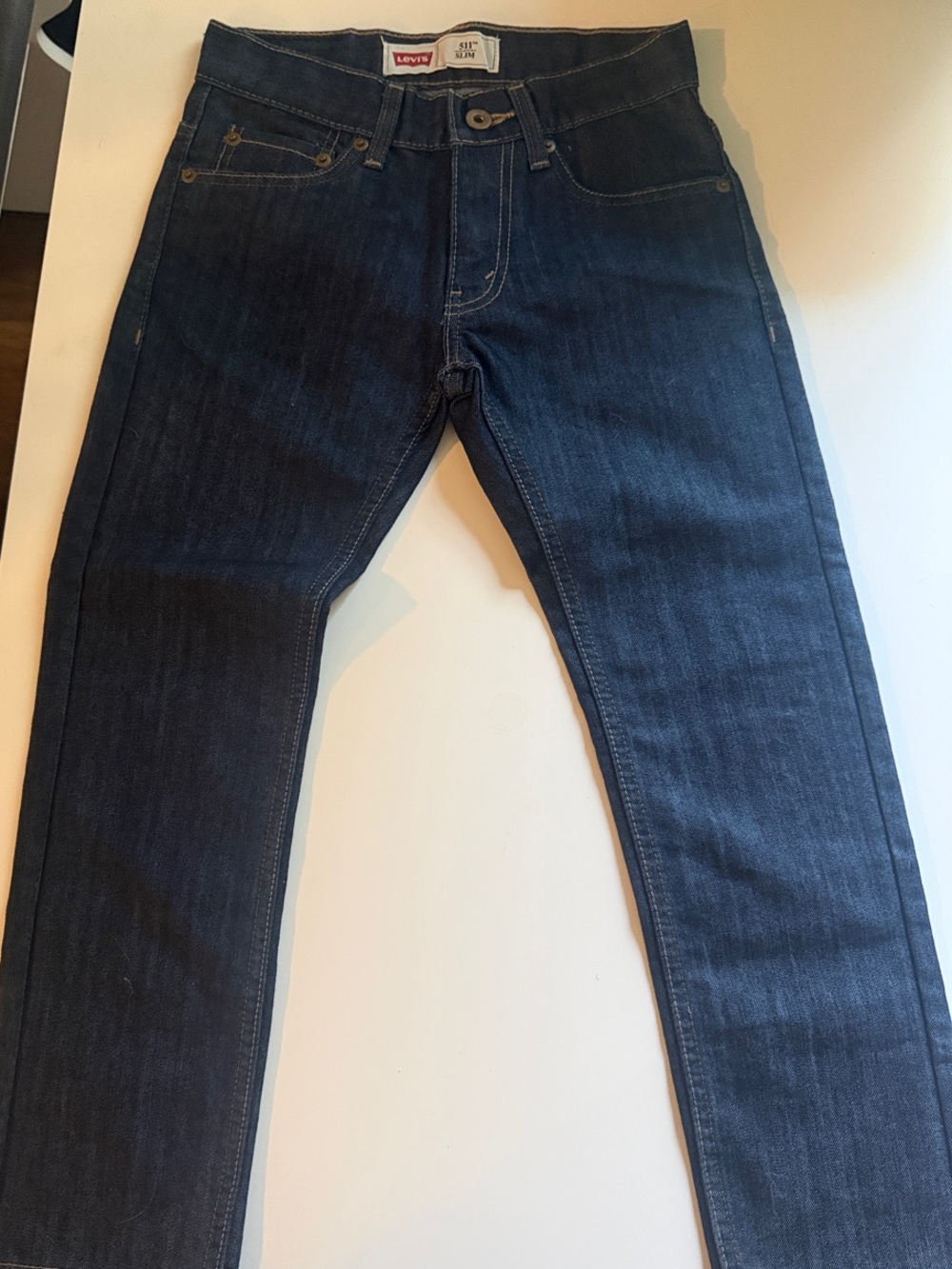 Levi's Kids Dark Indigo Jeans NWOT fits ages 8/9